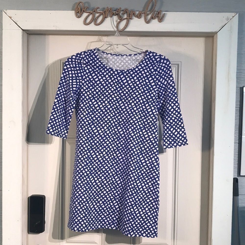 HIHO 3/4 Length Sleeve Dress in Catch Me Print